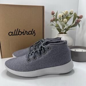 Allbirds Wool Runner-up Mizzles Water-Repellent Sneaker Medium Gray Women 10 NWB